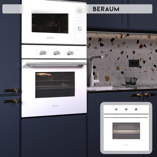 Электрический духовой шкаф Beraum OE-60B58M6S1W 3699000₽