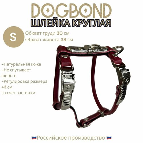 Шлейка Dogbond круглая для шпицев и длинношерстных пород собак