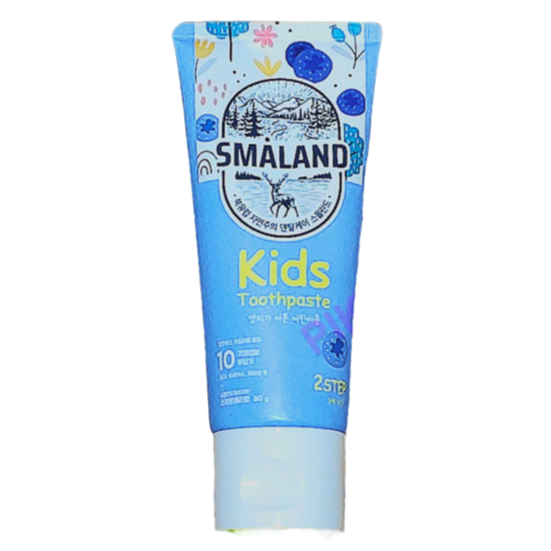 Детская зубная паста Smaland Nordic Mild Fruity с фруктовым вкусом, 80 г Kerasys - фото №6