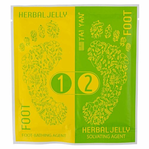 Ванночка-желе для ног Herbal jelly TaiYan 3030 гр 362₽