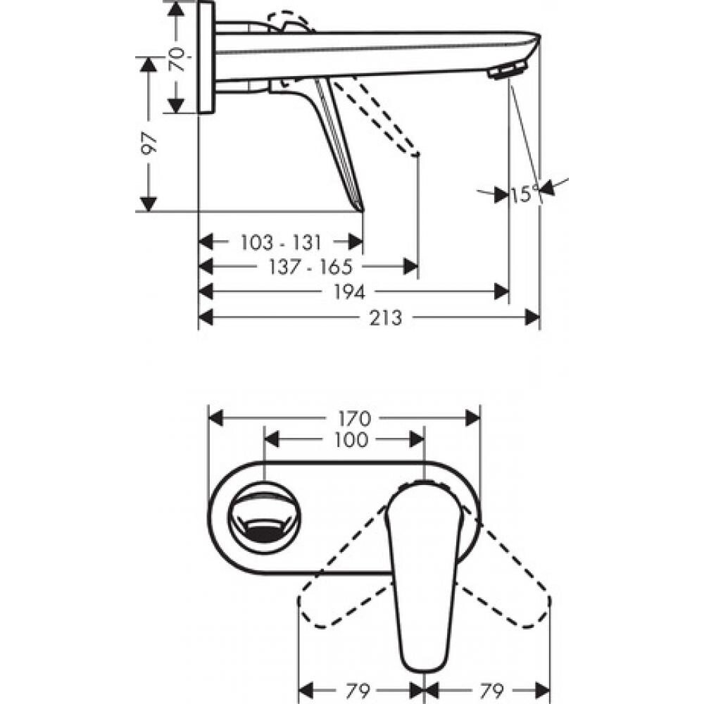 Смеситель Hansgrohe - фото №7