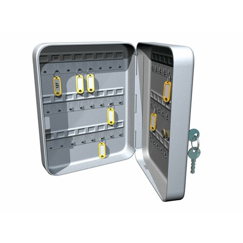 Металлическая ключница для 48 ключей КС-48 24830 см серый 1650₽