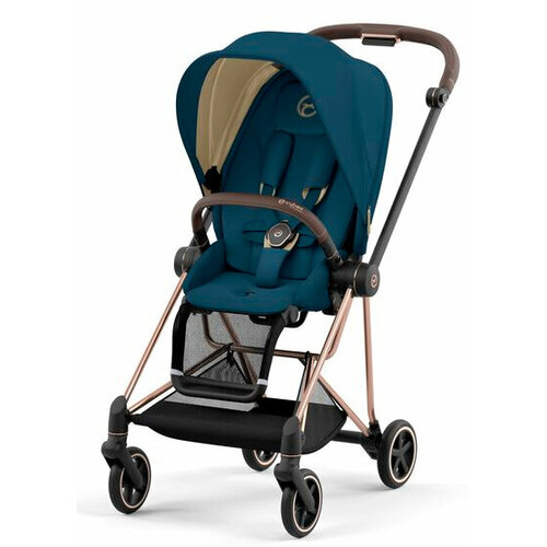 Прогулочная коляска Cybex Mios Mountain Blue III (rose gold)