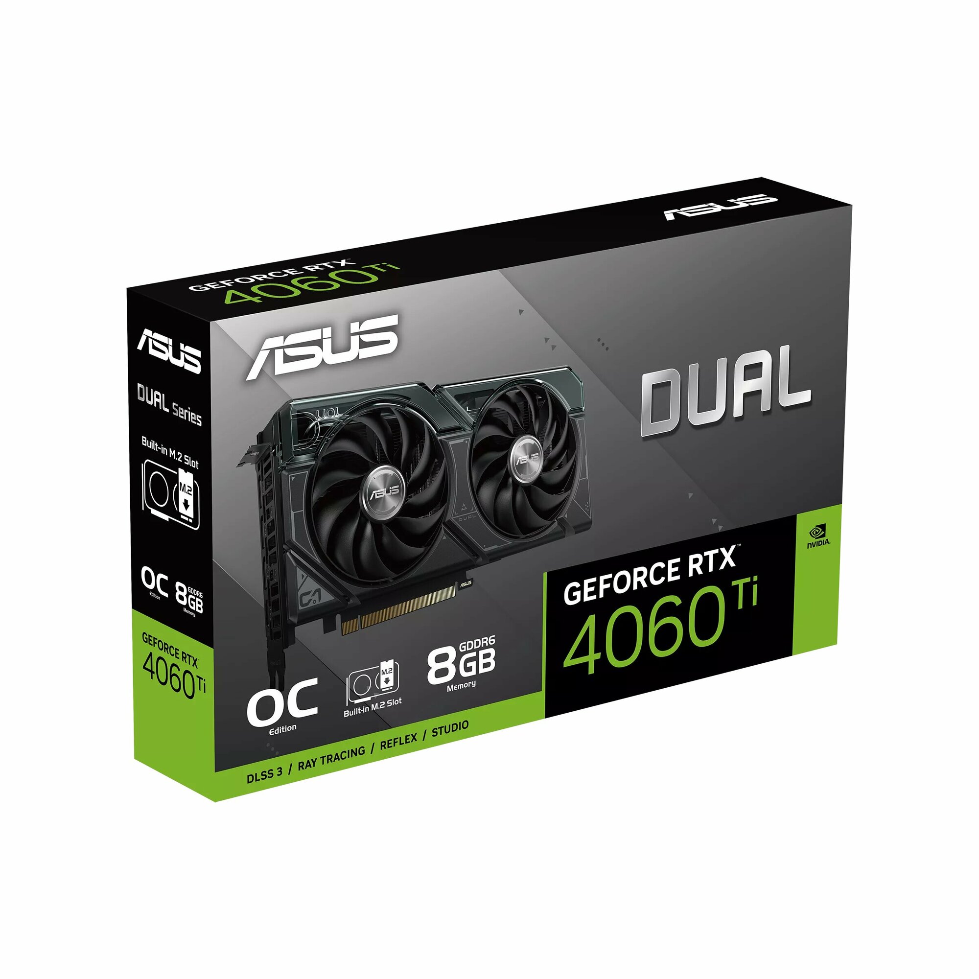 ASUS Видеокарта/ DUAL-RTX4060TI-O8G-SSD