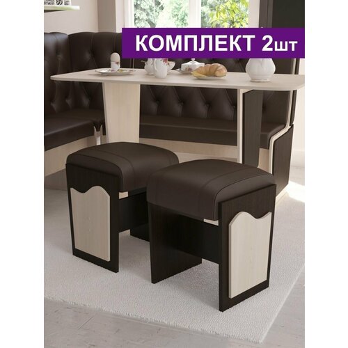 Банкетка Б4, венге/шоколад