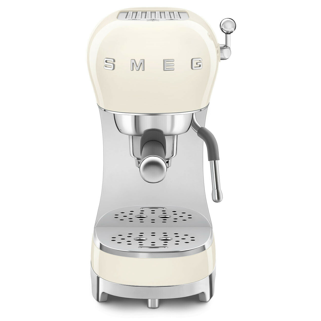 Кофеварка рожковая Smeg ECF02CREU, кремовый