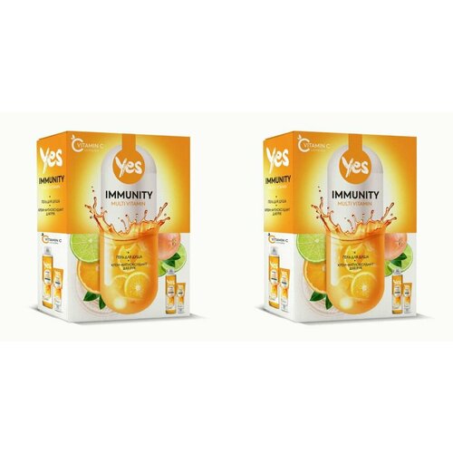 YES Набор Immunity, в комплекте: гель для душа, 250 мл, крем для рук, 75 мл, 2 уп