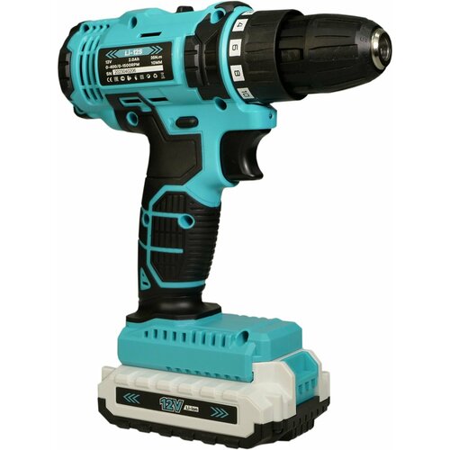 Аккумуляторная дрель-шуруповерт HANTEL LI -12S 2 АКМ на 12В ЗУ и кейс 5190₽