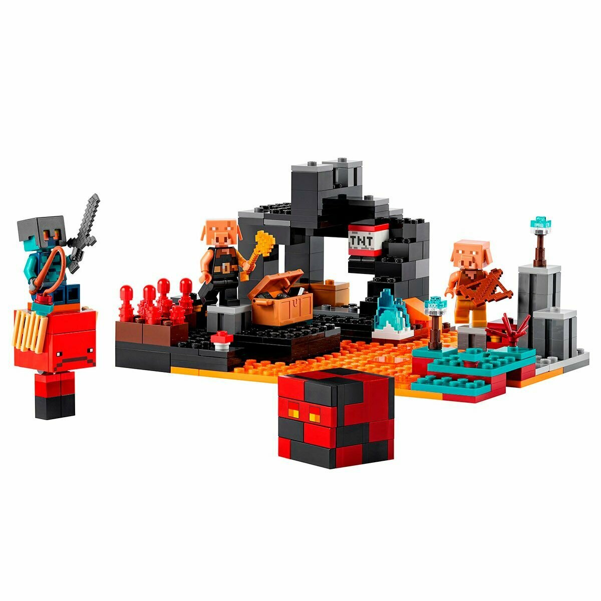 Конструктор Майнкрафт Бастион Нижнего мира — фото 1
