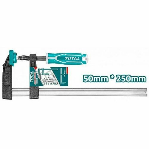 Струбцина F-образная 50x250 мм TOTAL 690₽