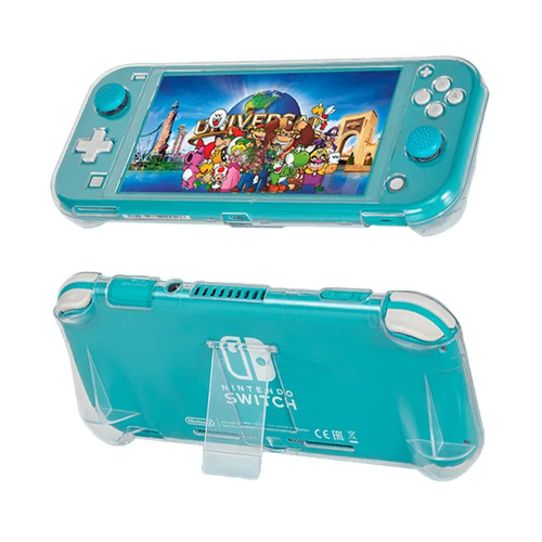 Прозрачный чехол с подставкой для Nintendo Switch Lite