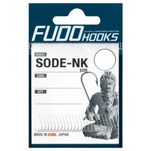 крючки gurza sode spring 4 bn 5шт уп Крючки Fudo Sode Sode-BN 1201 BN №12