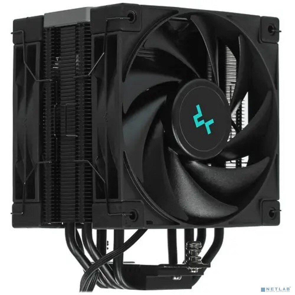 Кулер для процессора Deepcool AK400 ZERO DARK PLUS LGA1700/1200/115X/AM5/AM4 TDP 260W PWM DUAL Fan 120mm черный