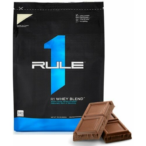 Протеин Rule1 Whey Blend 4600кг Шоколадная помадка