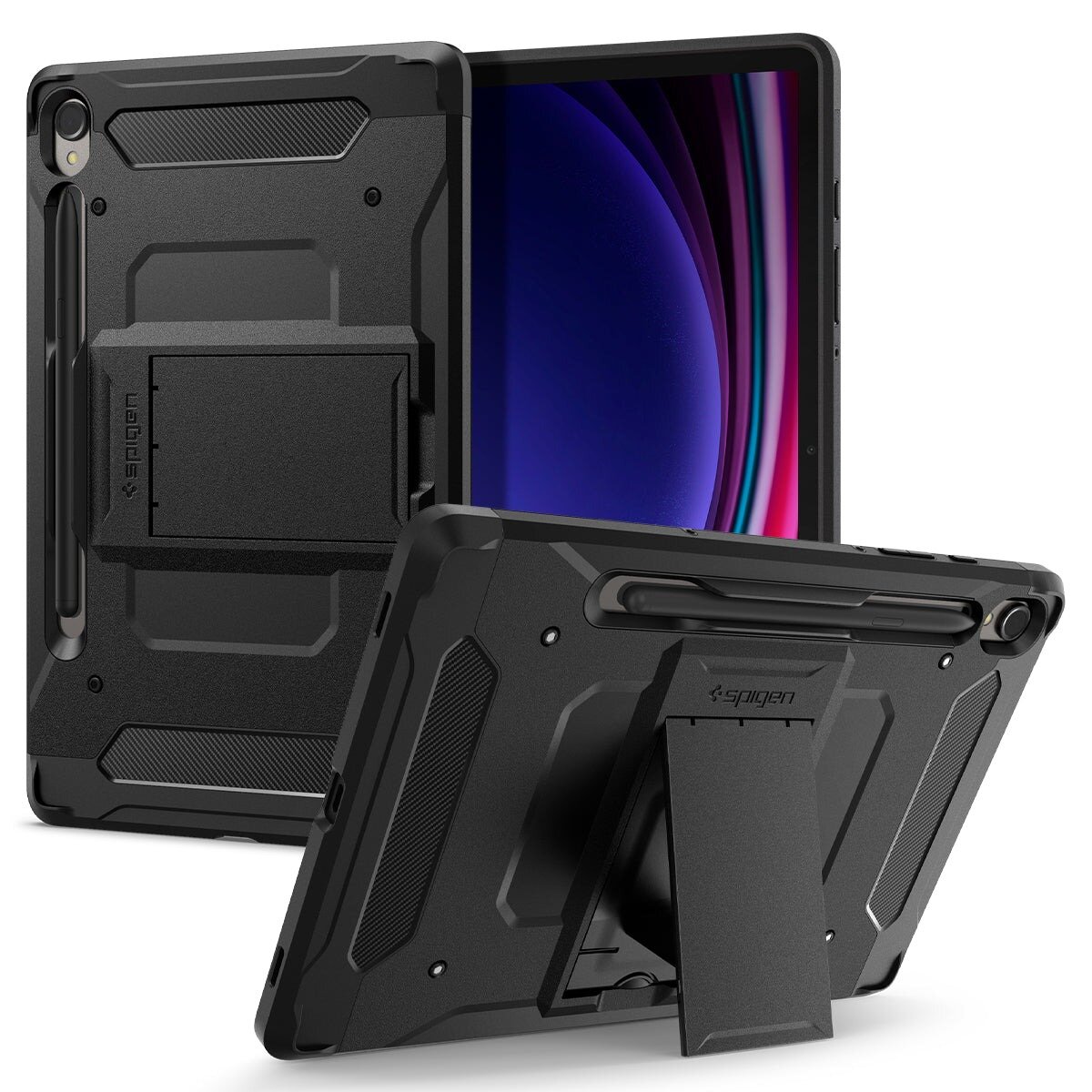 Чехол SPIGEN для Galaxy Tab S9 - Tough Armor Pro - Черный - ACS06837