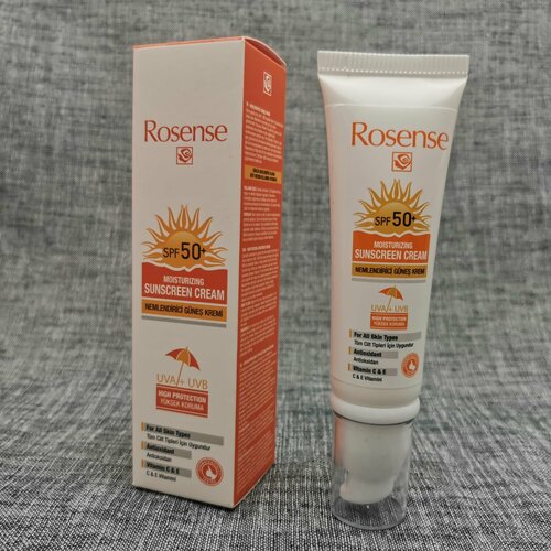 ROSENSE / солнцезащитный крем антиоксидантный Витамин С и Е SPF 50 +