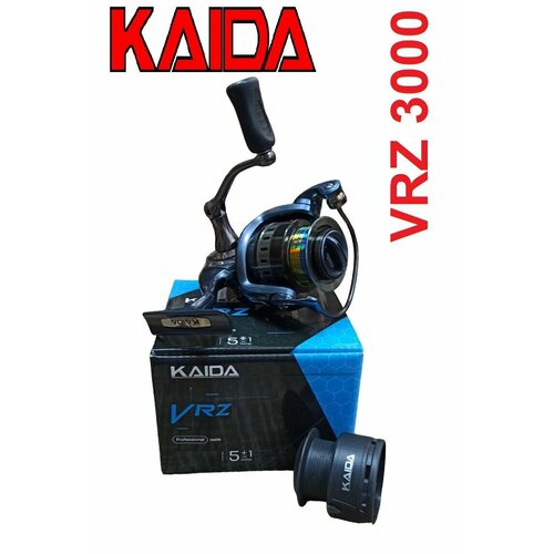 Катушка спиннинговая Kaida VRZ-3000 катушка безынерционная kaida dis4000f