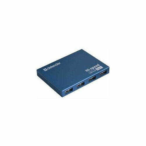 Разветвитель Defender USB2.0 Septima Slim