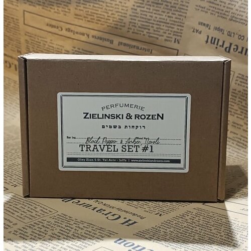 Zielinski & Rozen Black Pepper & Amber, Neroli подарочный тревел набор #1 набор travel essentials kit 4 50мл гель для душа крем для тела шампунь кондиционер