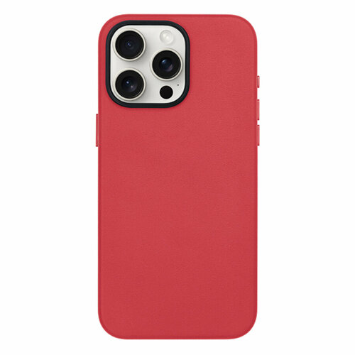 Чехол Leather Case KZDOO Noble Collection для iPhone 15 Pro 6.1, розовый (9)