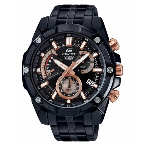 Наручные часы CASIO Edifice, черный наручные часы casio efr 507sp 1a