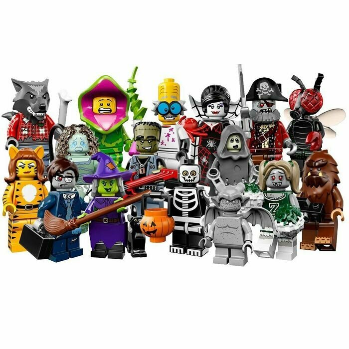 Lego Minifigures 71010 в стиле Маленького магазинчика ужасов Минифигурки - фото №9