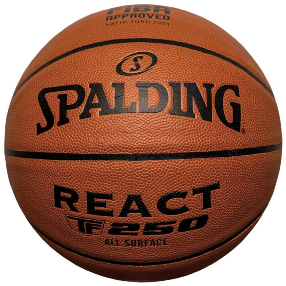 Мяч баскетбольный SPALDING TF-250 React 76968z, р.6, FIBA Approved