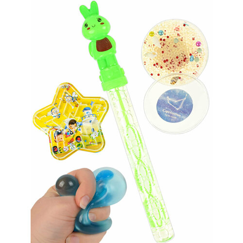 Игровой набор игрушек- антистресс/ для детей антистресс мялка жмялка паук с орбизами