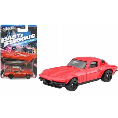 Машинка Hot Wheels HNR88 (Форсаж) Custom Corvette Stingray Cuope HRW40-LA10