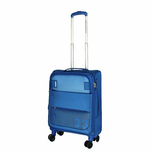 Чемодан American Tourister, 50 л, размер S, синий