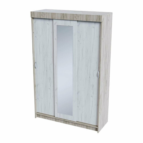 Андрей-4 М шкаф-купе 1300х2020х516 дуб крафт серыйдуб крафт белый 20098₽