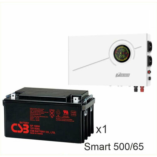 ИБП Powerman Smart 500 INV + CSB GP12650 ибп powerman smart 500 inv csb gp12650