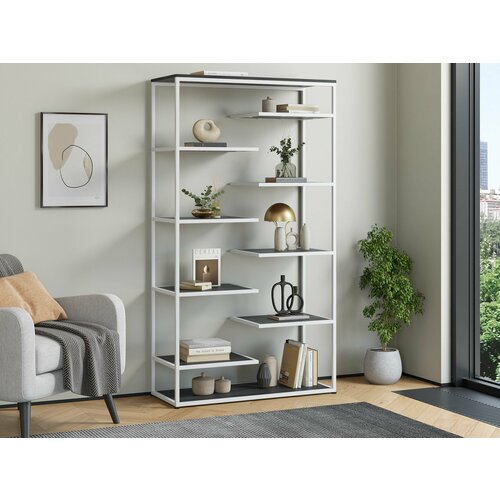 Стеллаж Айсберг Лофт Видар Белыйсеверное дерево темное 18490₽