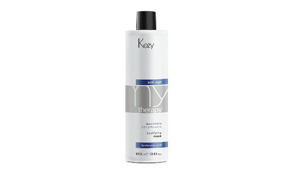 Kezy My Therapy Anti-Age Bodifying Mask Маска для придания густоты истонченным волосам с гиалуроновой кислотой 1000 мл