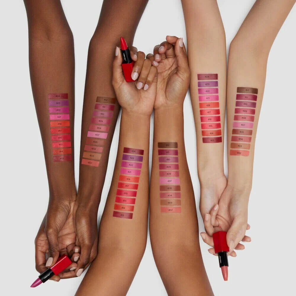 Shiseido Помада Technosatin Gel Lipstick 3,3 гр, оттенок 403 Augmented Nude — фото 1