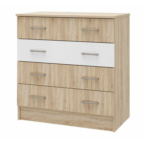 Комод 800 сонома-белый глянец 8888₽