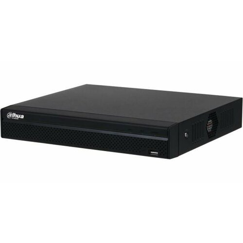 Видеорегистратор Dahua DHI-NVR4116HS-8P-4KS2/L видеорегистратор IP 16-ти канальный 4K и H.265+ с 8 P видеорегистратор ip dahua dhi nvr2104hs p 4ks2 4 х канальный hdd 1 poe