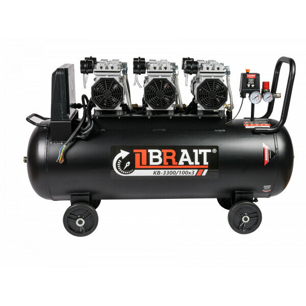 фото Компрессор воздушный Brait КВ-3300/100Х3