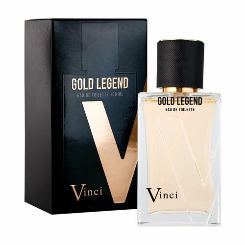 VINCI (Delta parfum) Туалетная вода мужская Vinci Gold Legend, 100 мл vinci delta parfum туалетная вода мужская maxx man iceland