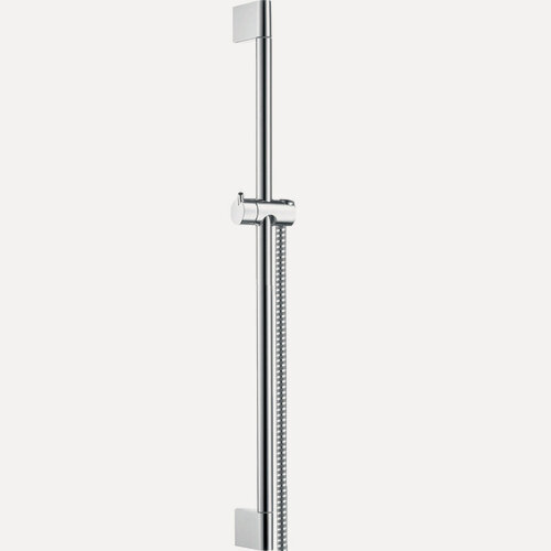 Изображение товара Душевая штанга Hansgrohe Unica 27615000, хром, латунь, с поворотным шарниром и креплением на присоске