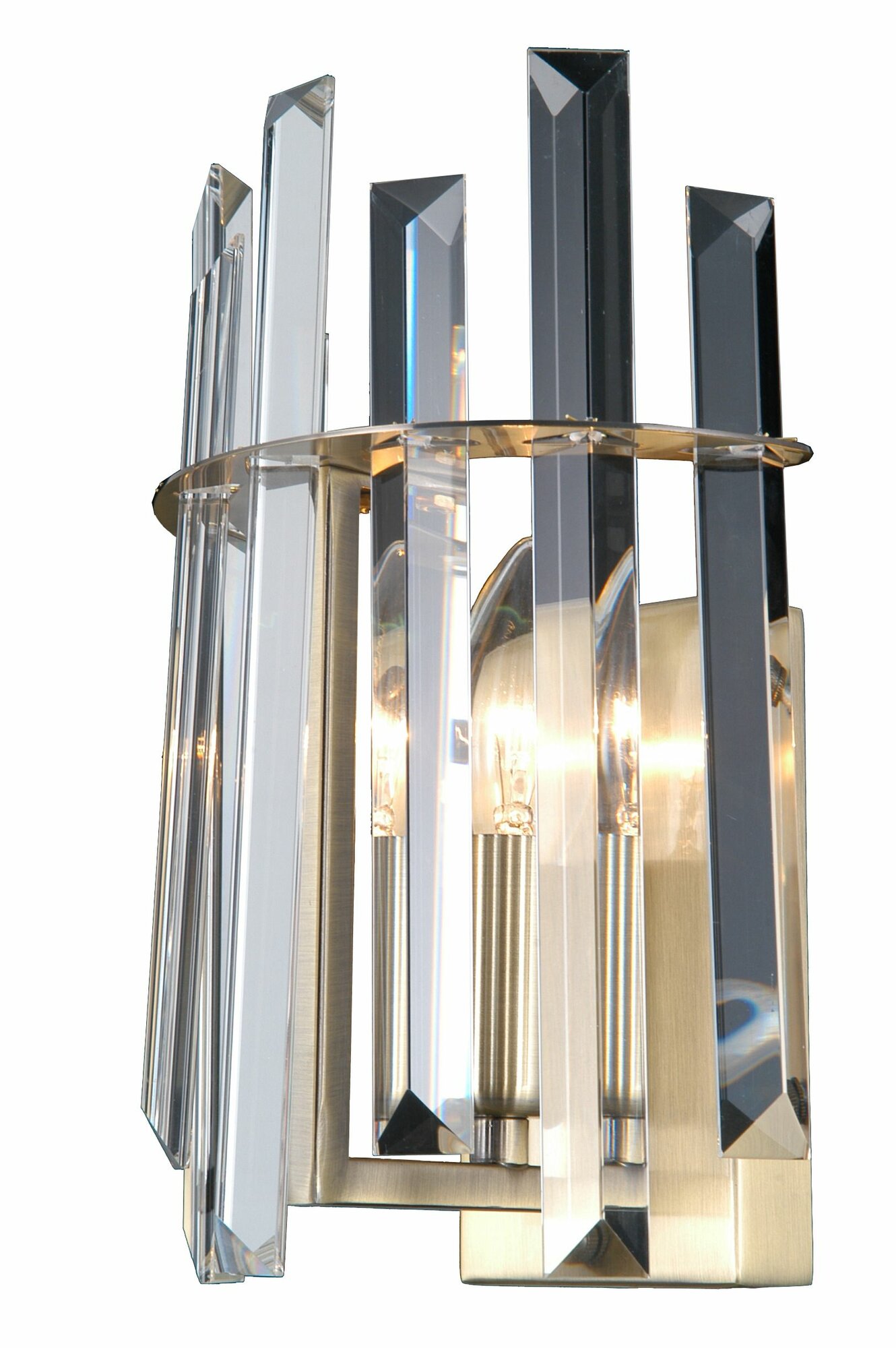 фото Настенный светильник VEGA E14 1x40W 220V античная латунь