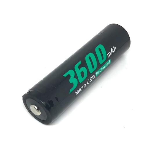 Аккумулятор Li-Ion Soshine 18650P- USB - 3,7 V - 3600 mAh перезаряжаемый (с защитой) комплект аккумулятор li ion литий ионный s15890akk 3000 мач 12 вольт и зарядное устройство аккумулятор 12 вольт литий ионный для видеокамер
