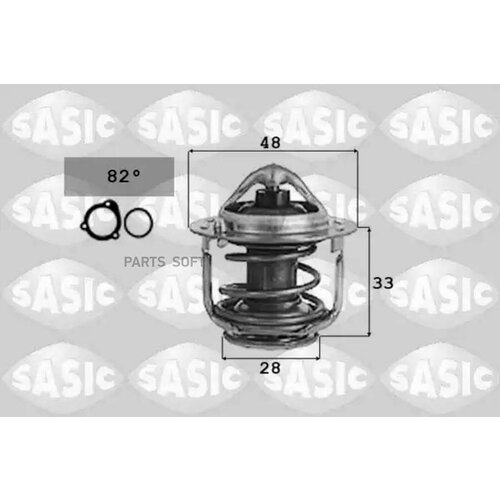 SASIC 9000126 Термостат, охлаждающая жидкость