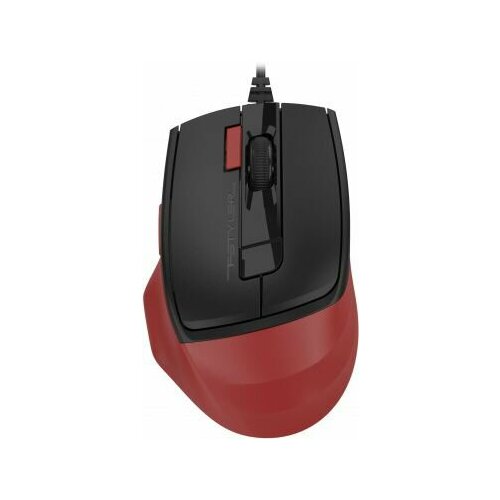 Мышь A4Tech Fstyler FM45S Air красныйчерный оптическая 2400dpi silent USB 7but 200900₽