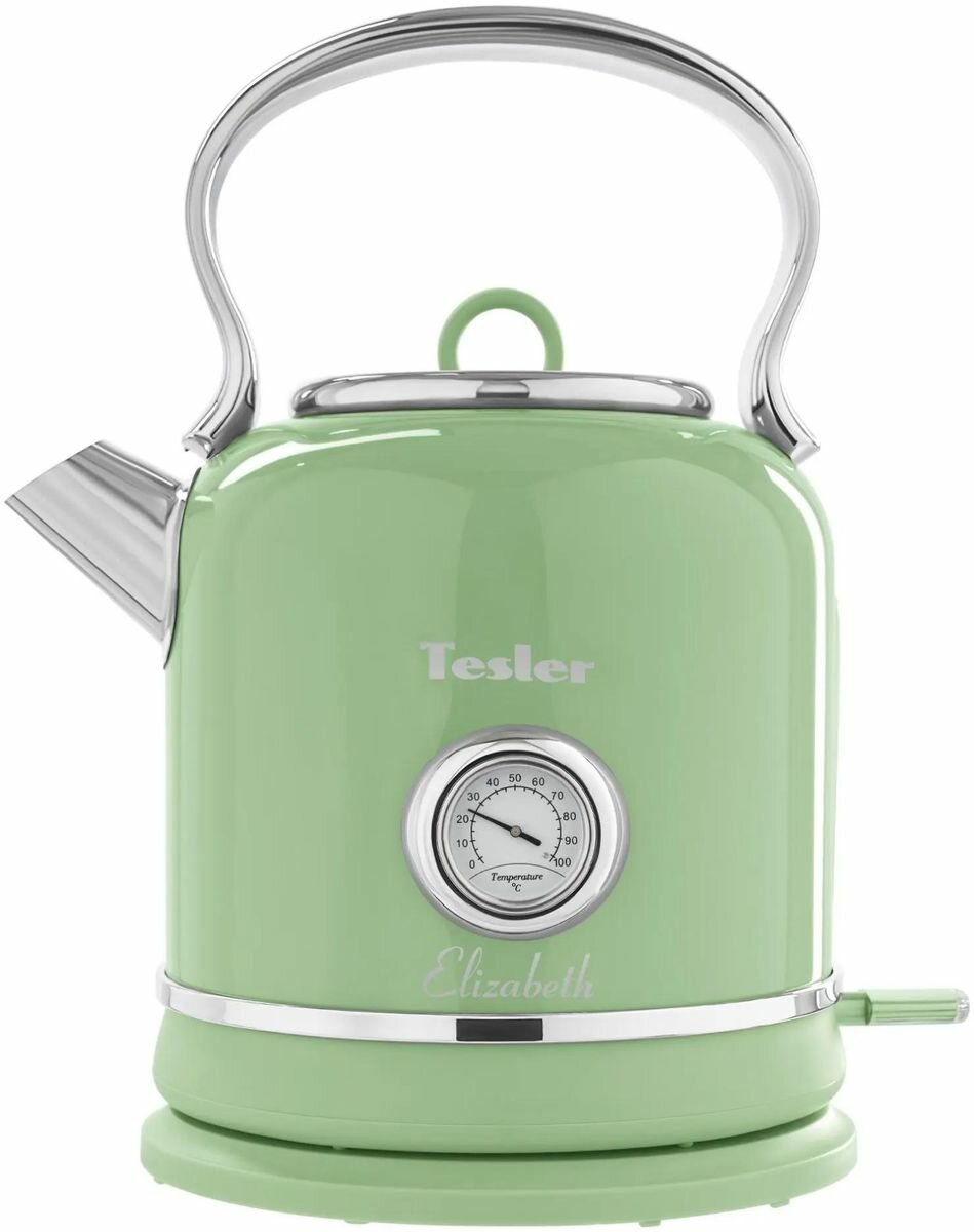 Чайник электрический TESLER KT-1745, 2200Вт, зеленый