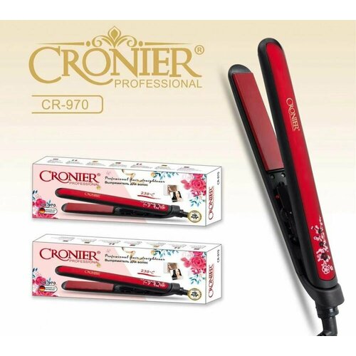 Профессиональный мощный выпрямитель для укладки волос Утюжок для выпрямления волос Красный 200000₽