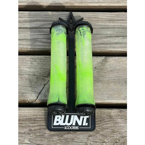 Мягкие грипсы Blunt Smoke Green для BMX, самоката 160мм