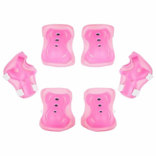 Защита роликовая ONLYTOP OT-2020, р. М, розовая