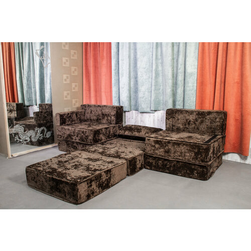 Кресло-кровать SoftRest, бескаркасное, модульное, 75х20х80см, спальное место 200х80