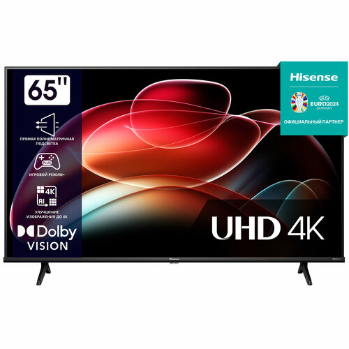 Hisense 65A6K телевизор hisense 65 65a6k черный